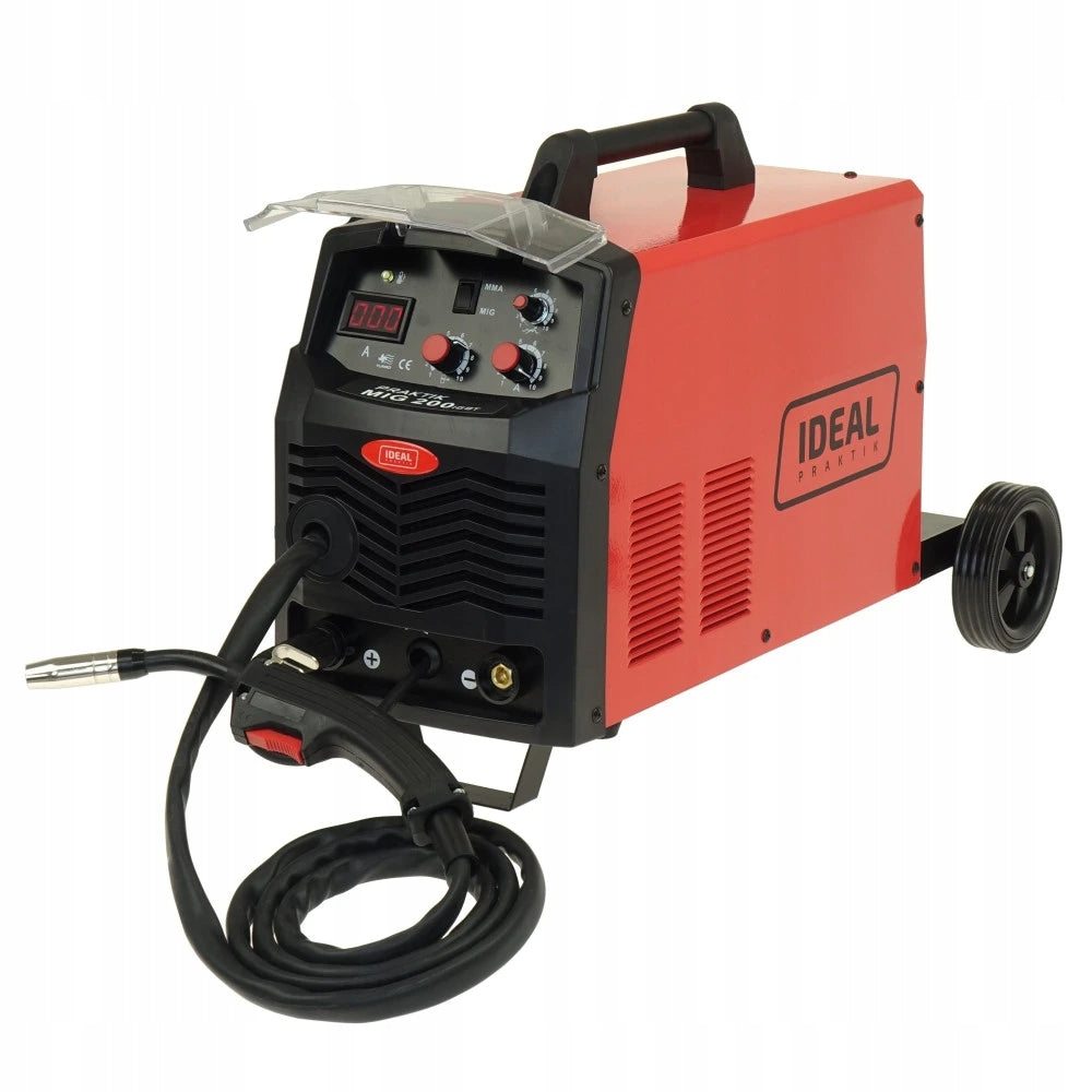 MIGOMAT inverter welding machine MIG MAG 200A MMA IGBT 230V flux IDEAL set Packaging status original