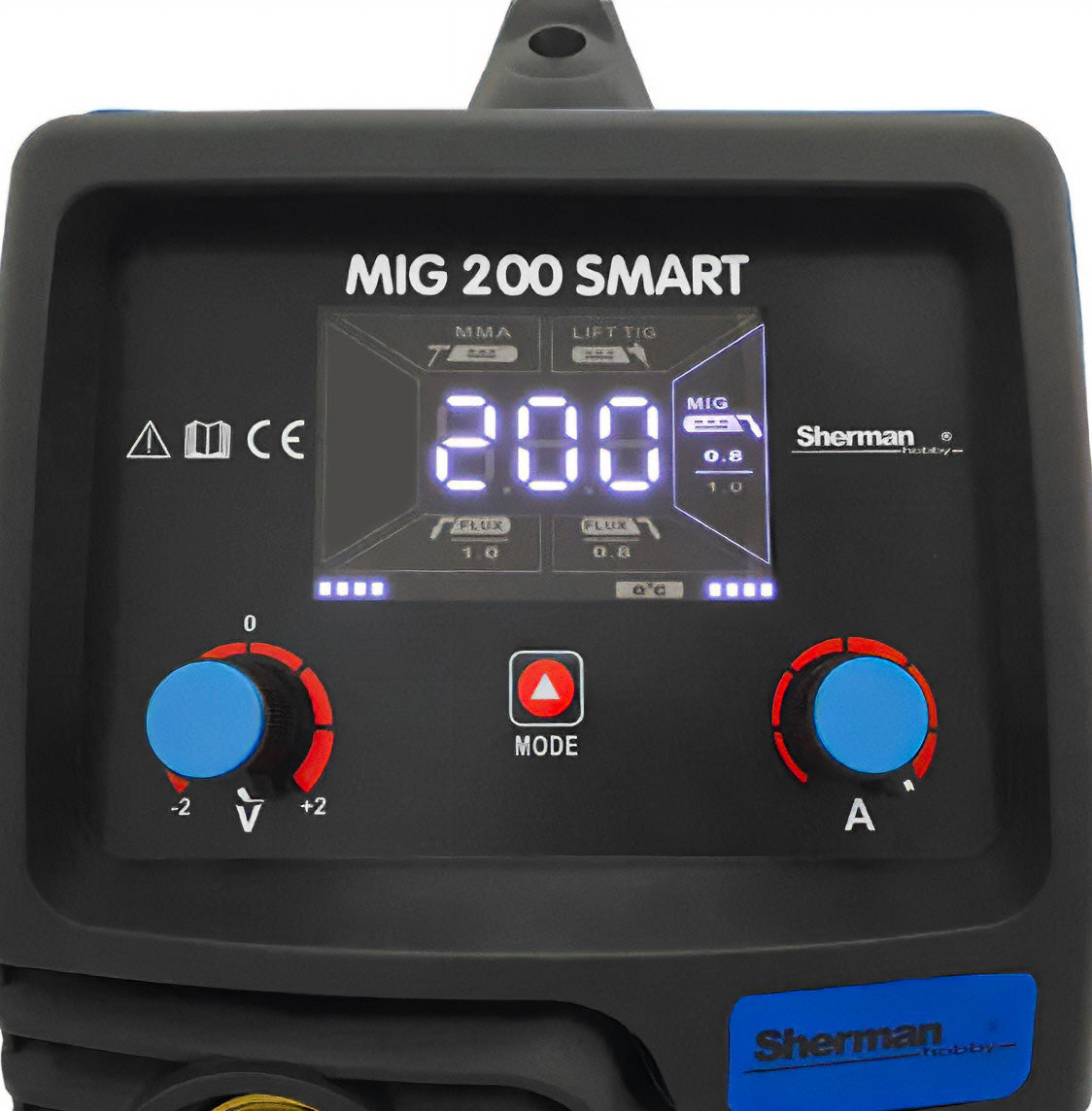 MIGOMAT welding machine Sherman MIG 200 SMART Synergy MMA TIG 230V Packaging status original