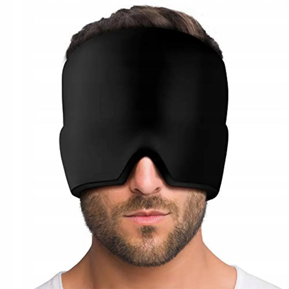 MIGRAINE MASK - MIGRAINE CAP HEADACHE COOLING COMPRESSES