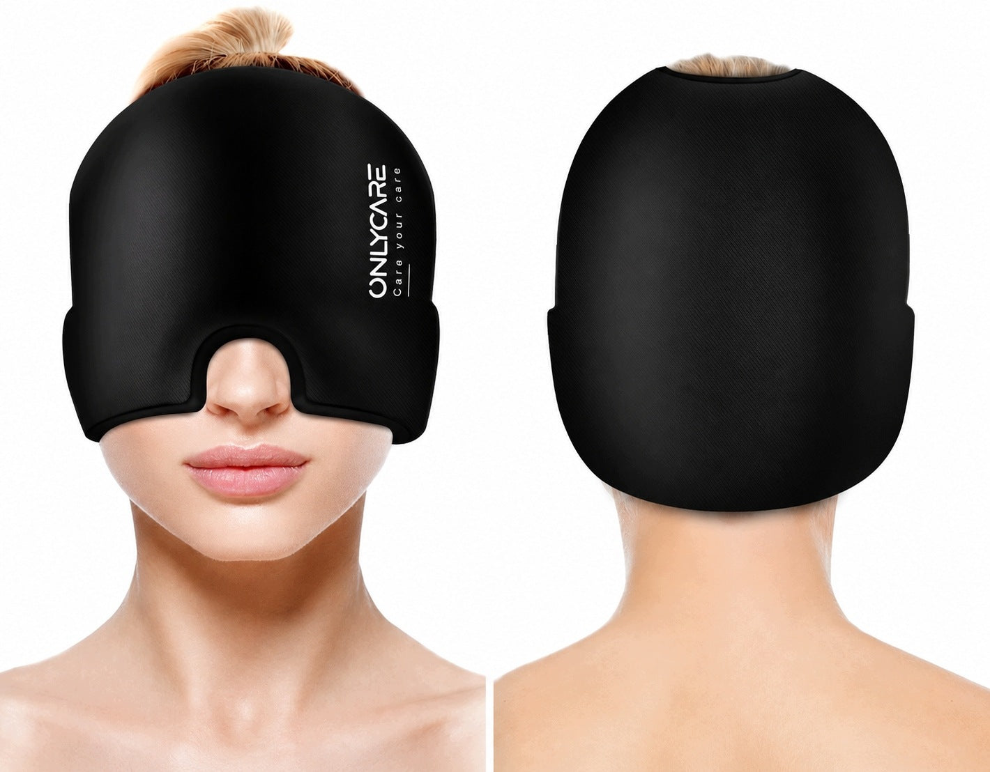 MIGRAINE SOOTHING CAP Headache Gel Compress Cooling Wrap Mask Manufacturer code Maska, czapka łagodząca migrenę - żelowa
