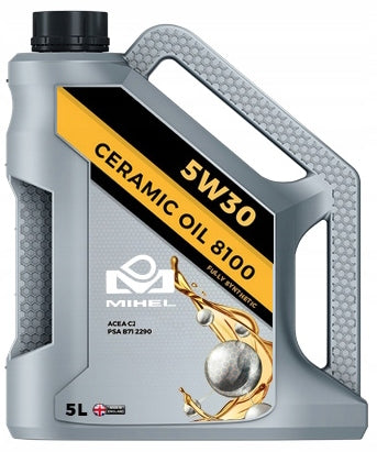 MIHEL Ceramic Oil 8100 5W30 5l Ceramic Oil