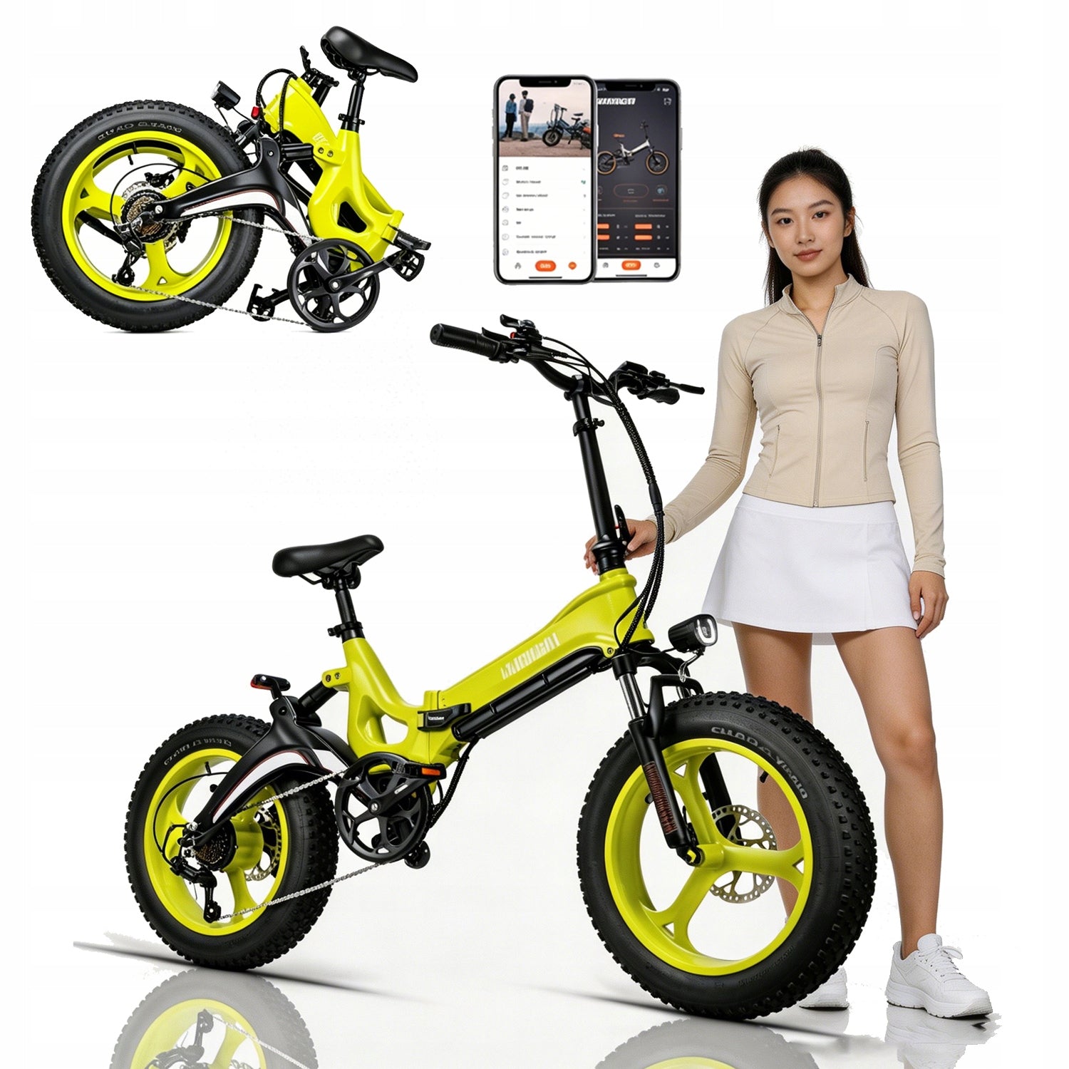 MIHOGO NX electric vehicle 1000W 48V 12.8AH 40KM/H 64KM + Application PL