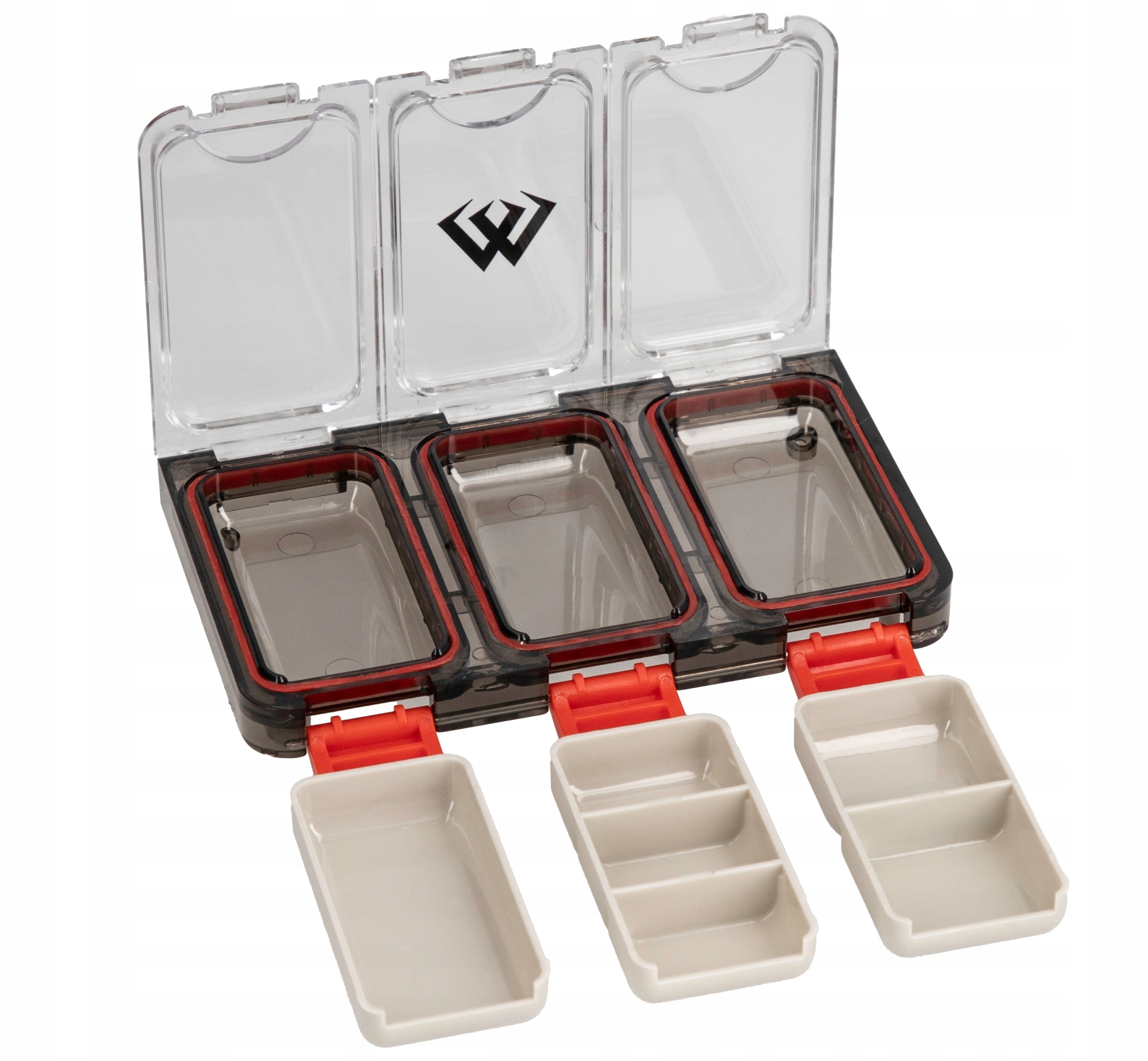 MIKADO small fishing box organizer snapbox 11,5x7,5x1,5cm 1 pc. Packaging status original