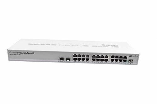 MIKROTIK 24 PORTS GIGABIT 2X SFP+ ROUTEROS NETWORK SWITCH for Home