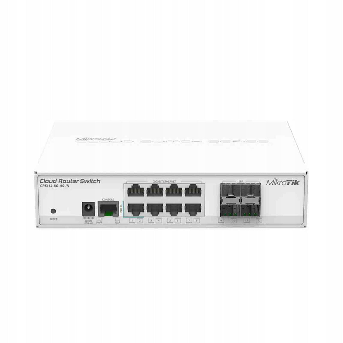 MIKROTIK ROUTERBOARD CRS112-8G-4S-IN Manufacturer MikroTik
