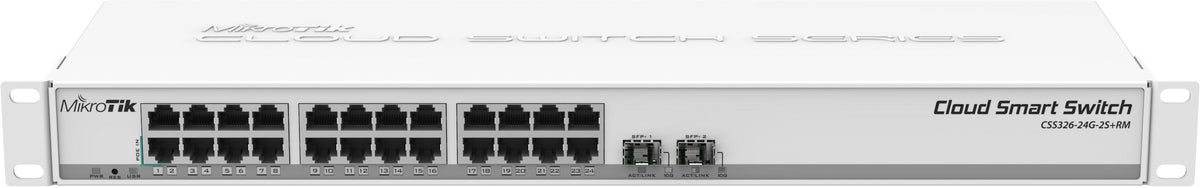 MIKROTIK ROUTERBOARD RTB-CSS326-24G-2S+RM RJ-45