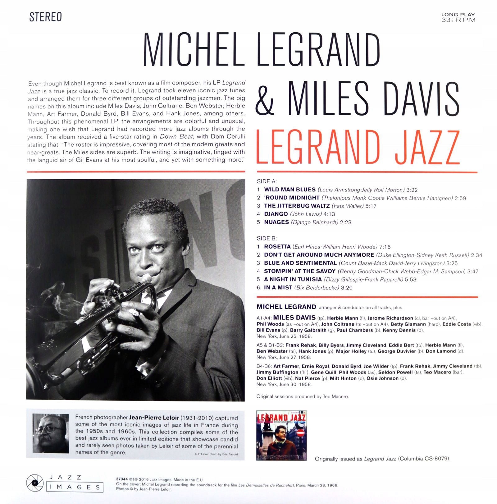 Schallplatte Michel Legrand &amp; Miles Davis Legrand Jazz 