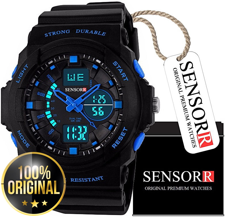 MILITARY CHILDREN'S WATCH FOR BOY S-SHOCK LED NEW MODEL 2025 SENSORR