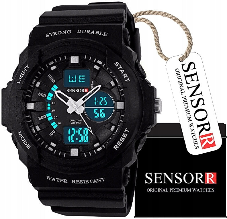 MILITARY CHILDREN'S WATCH FOR BOY SHOCKPROOF WATERPROOF SENSORR