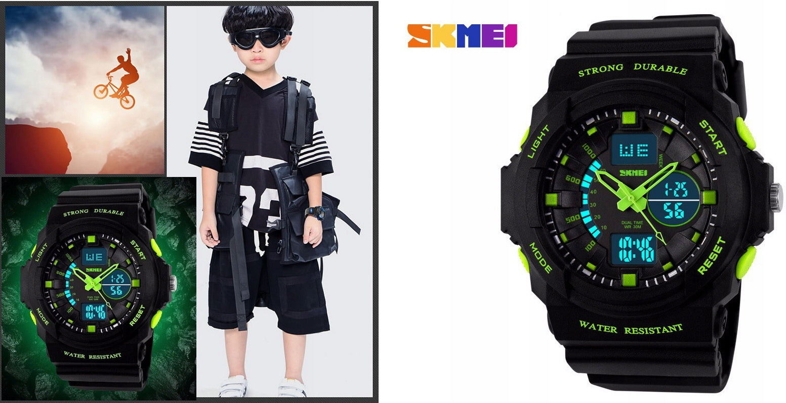 MILITARY CHILDREN'S WATCH FOR BOY WATERPROOF SKMEI Brand Skmei