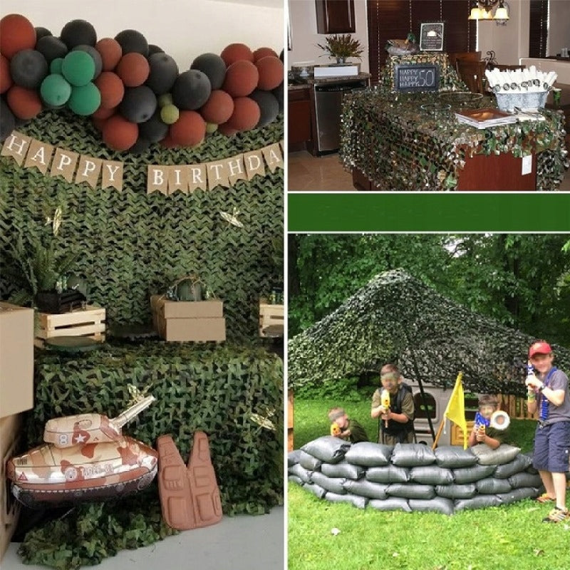 MILITARY GARDEN JUNGLE MASKING MESH 4x8m Product weight with unit packaging 0.01 kg