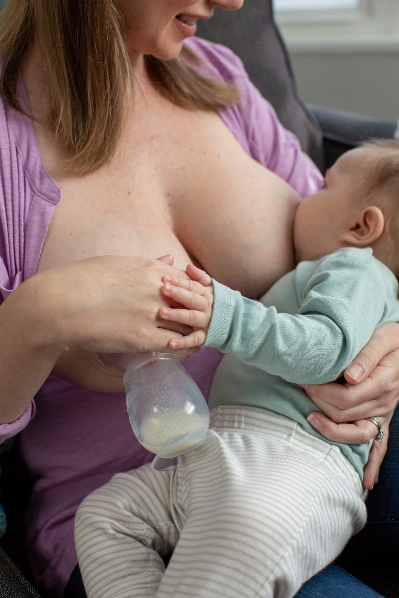 MILK COLLECTOR SILICONE BREAST PUMP WITH HANDLE LANSINOH Medical device no