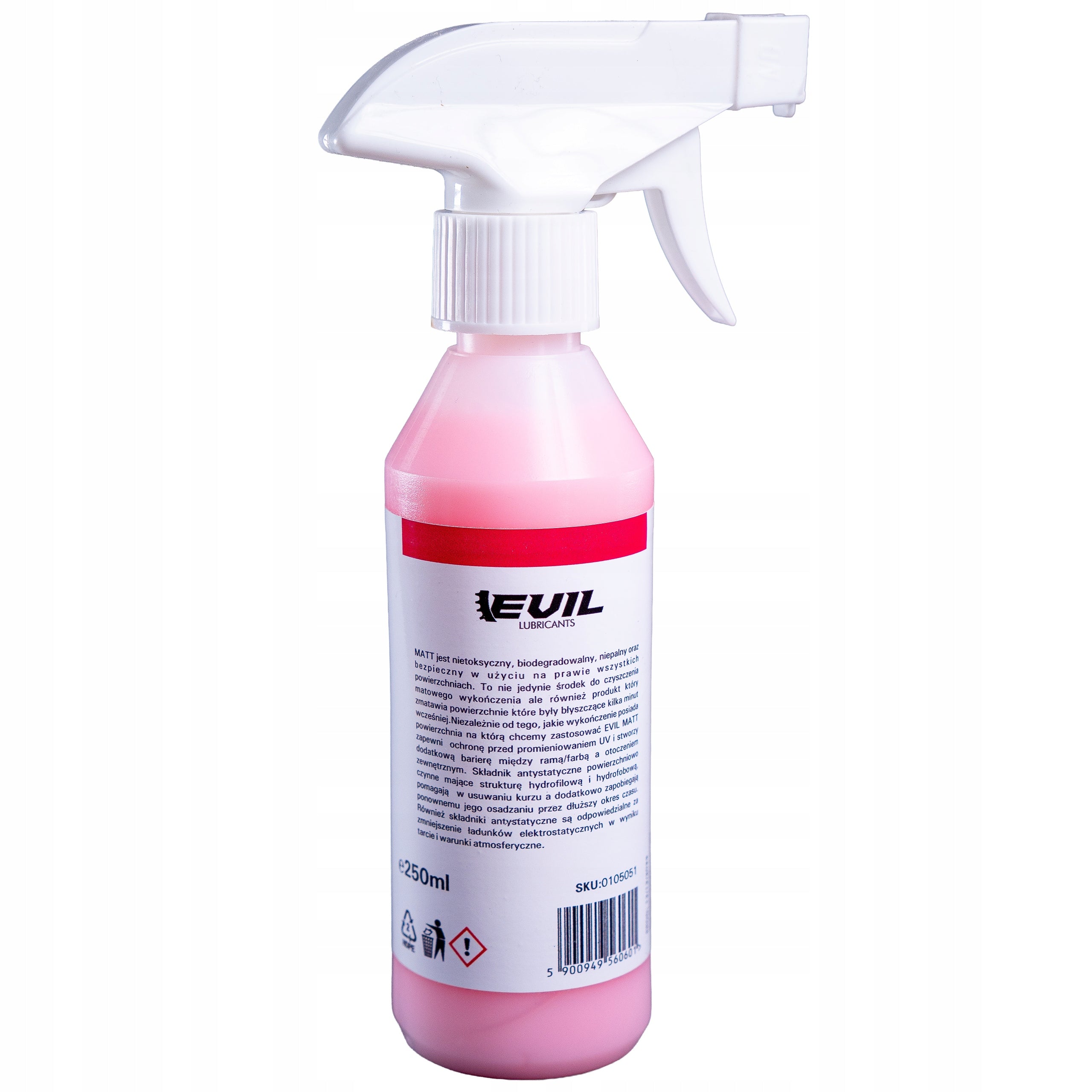 MILK FOR THE PROTECTION OF MATT VARNISH - 250ML - EVIL MATT PROTECT Packaging status original