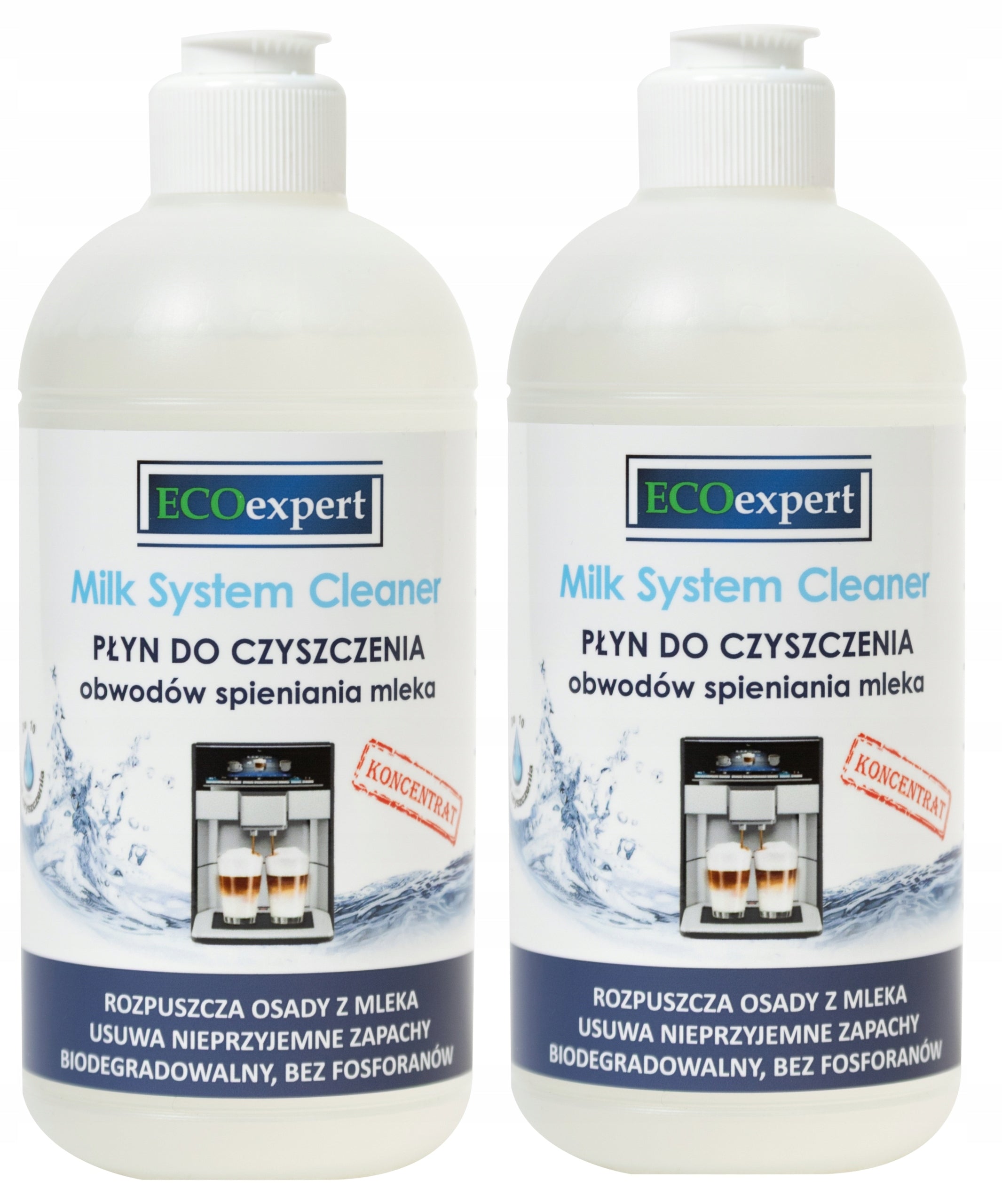 MILK SYSTEM CLEANER liquid for cleaning milk frothing circuits CONCENTRATE