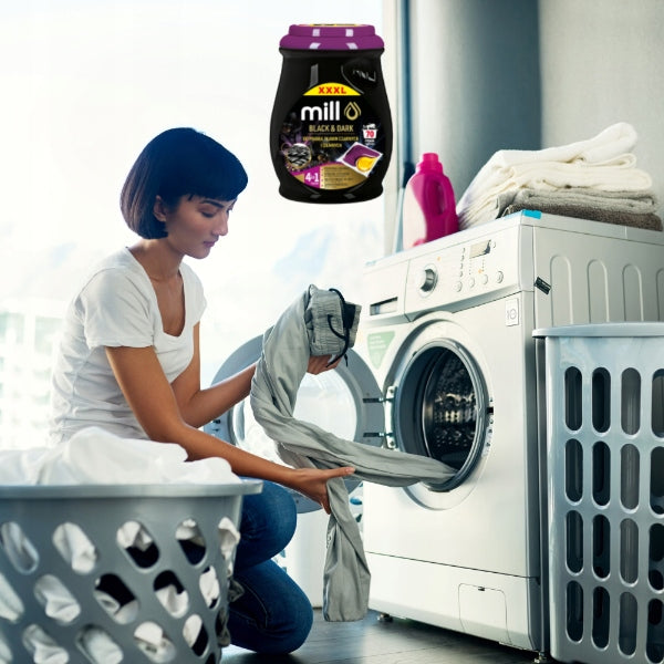 MILL PROFESSIONAL Dark and Black Washing Capsules 50pcs. Packaging status original