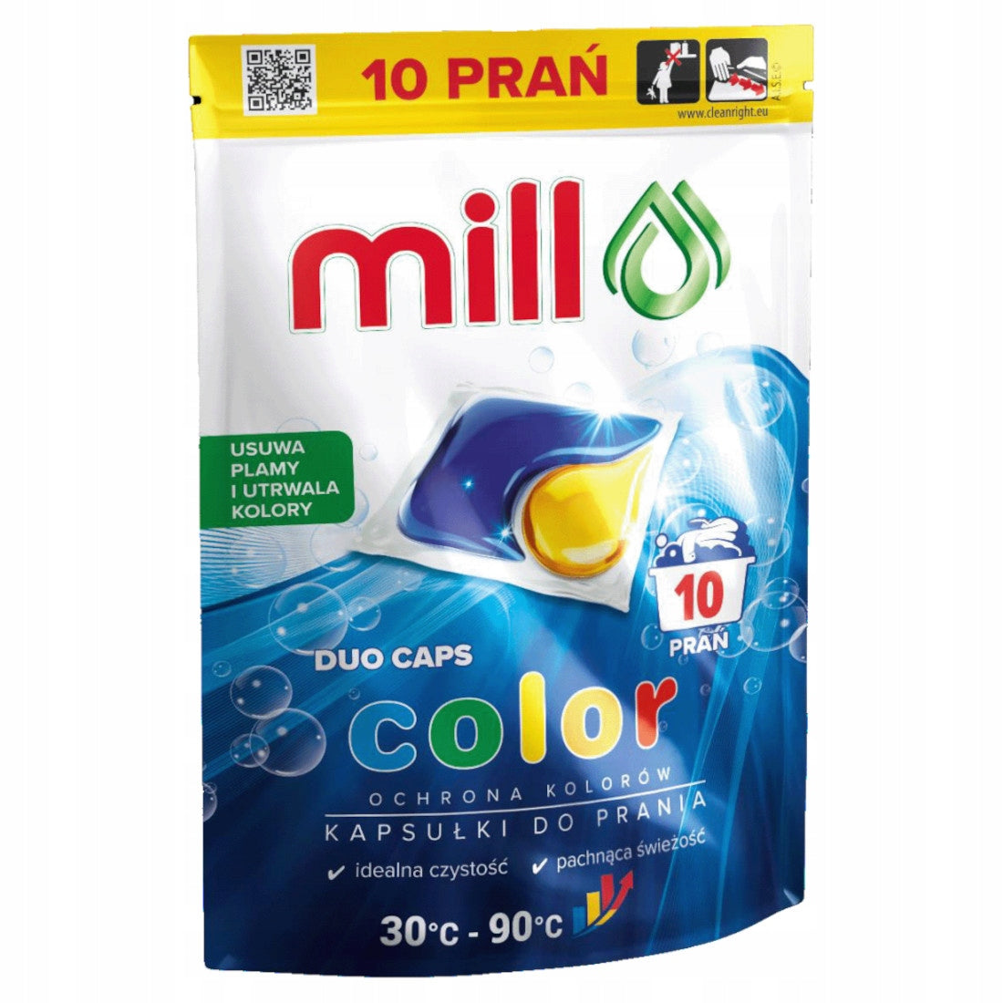 MILL Professional Color Washing Capsules 10 Pack Manufacturer code af-4153