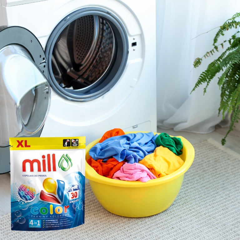 MILL Professional Color XL Washing Capsules 30 Pieces Brand Mill