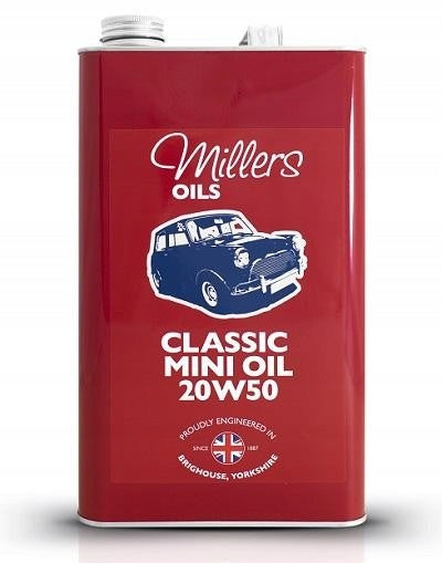 MILLERS CLASSIC MINI 20W50 1L VINTAGE CARS Packaging volume 1 l