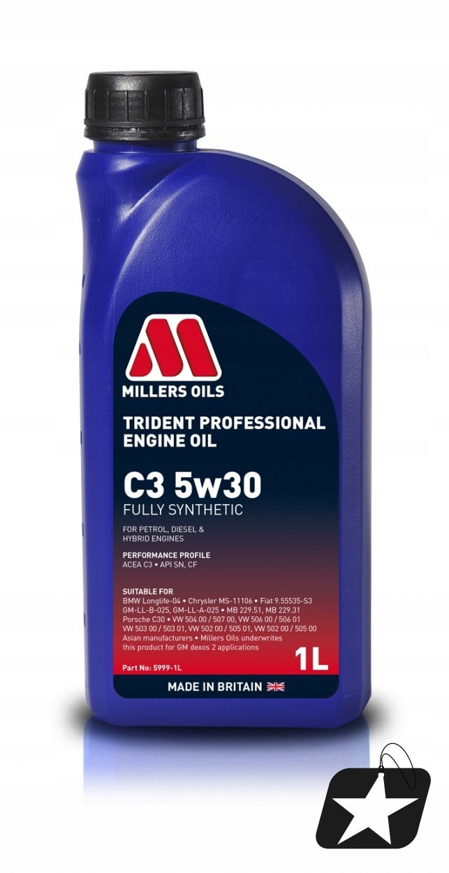 MILLERS TRIDENT PROFESSIONAL C3 5W30 1L