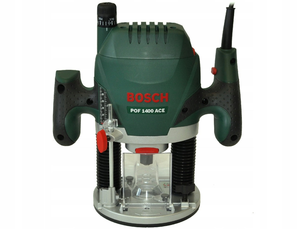 MILLING MACHINE POF 1400 ACE BOSCH + SUITCASE + 1 cutter Manufacturer code 060326C820