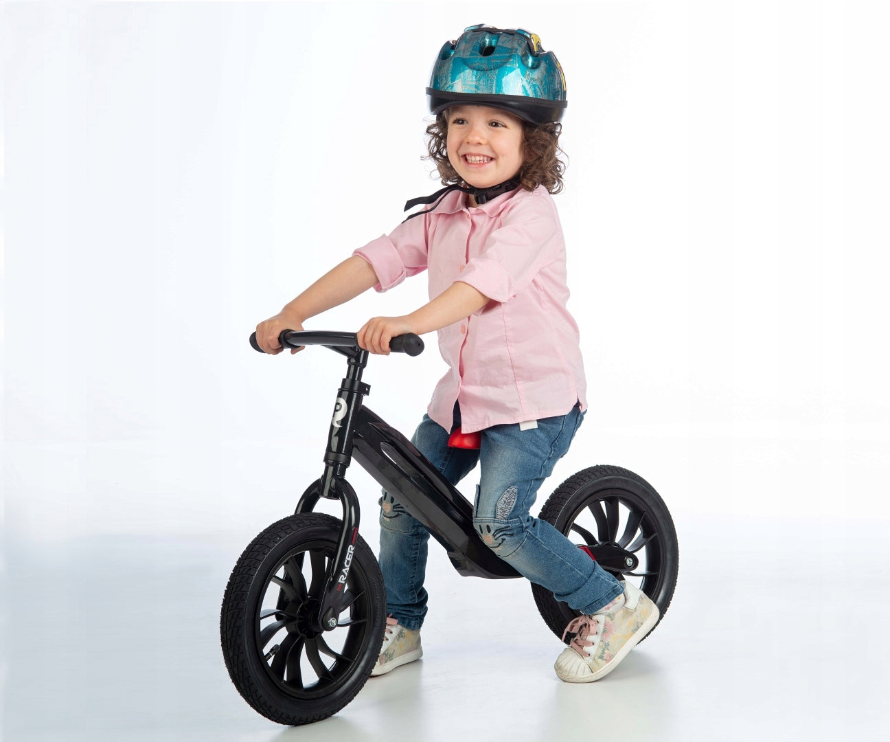 MILLY MALLY 3866 Qplay Balance bike Racer black Brand Qplay