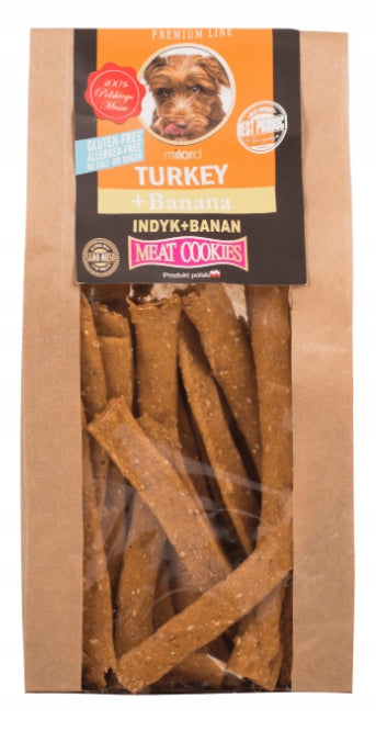MILORD DELICACY MEAT CAKES TURKEY BANANA 80 G.