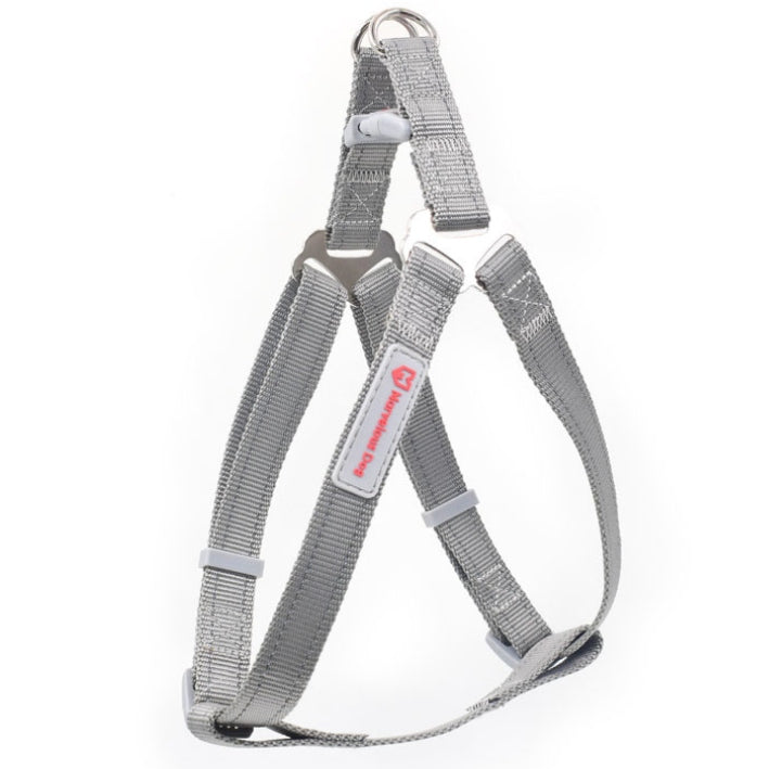 MILTON adjustable harness for dog M red 48-65