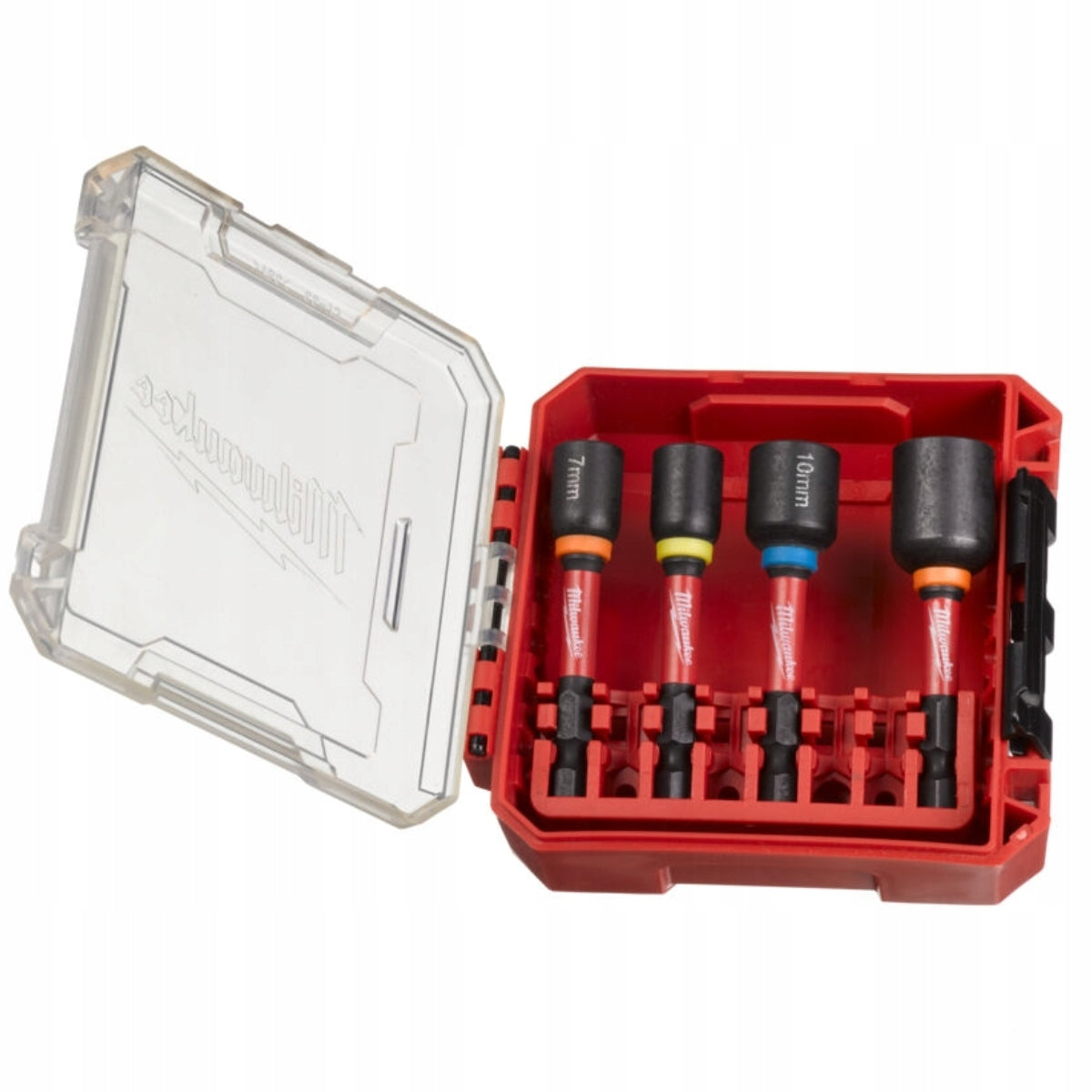 MILWAUKEE Hexagonal Cap Set (Ø 7/8/10/13 mm) SHOCKWAVE