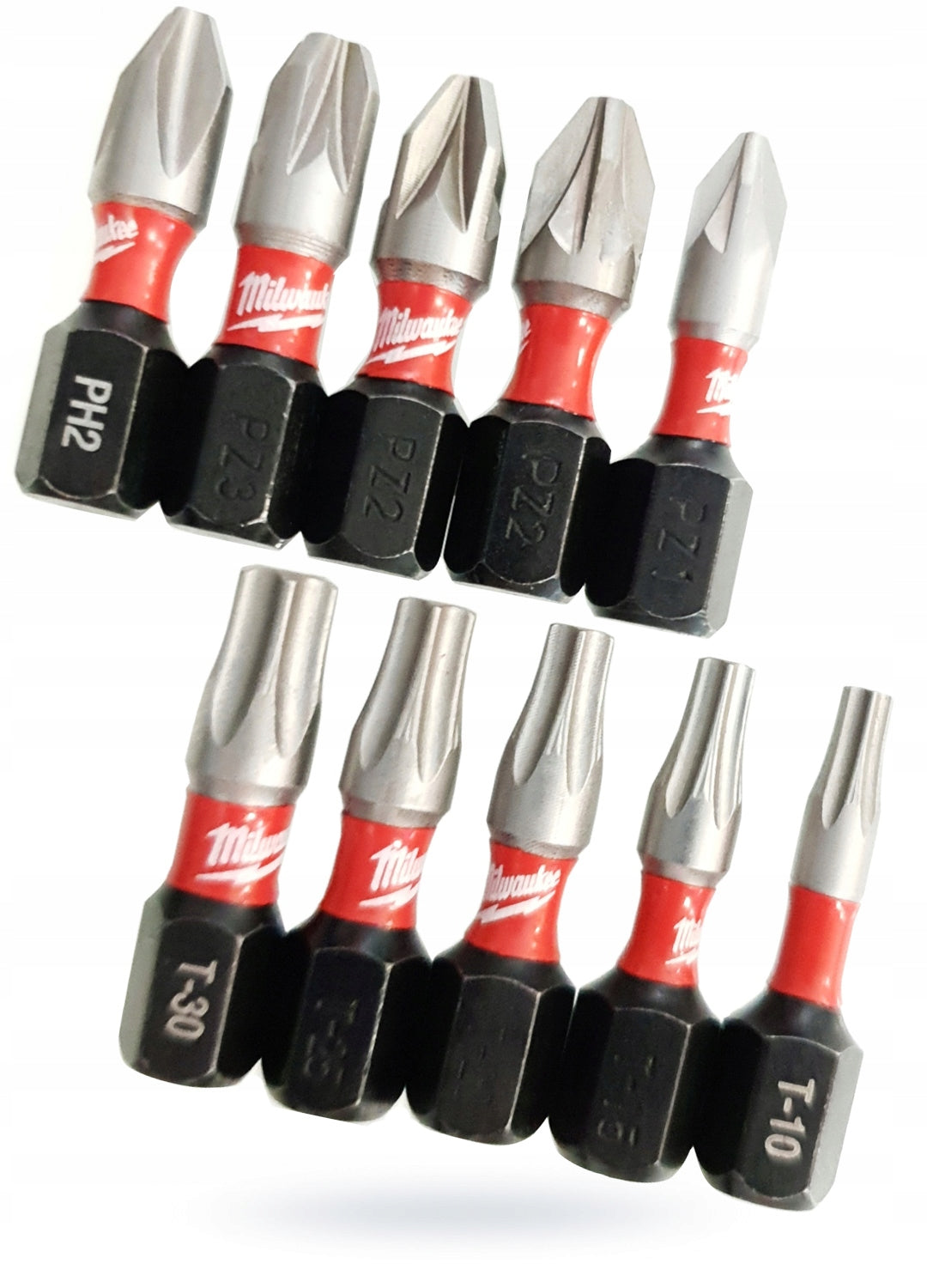MILWAUKEE Impact Angle Cap 90 SHOCKWAVE Bits Bit type Philips Pozidriv Torx