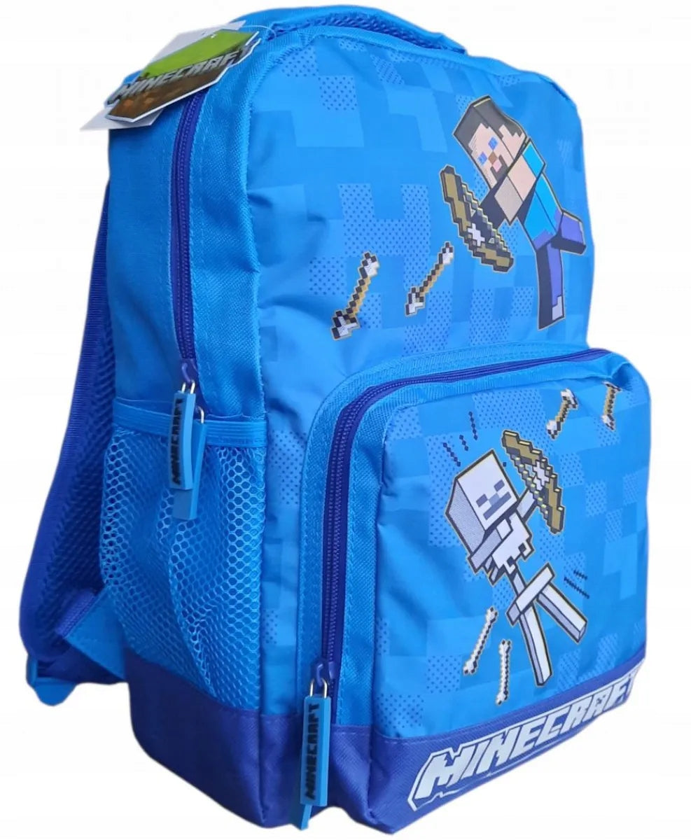 MINECRAFT SCHOOL BACKPACK FOR SCHOOL CREEPER CHILDREN BOYS