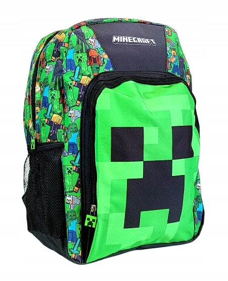 MINECRAFT Single compartment school backpack 40 x 30 x 15 cm + FREEBIE EDT 30ML Manufacturer code 480607