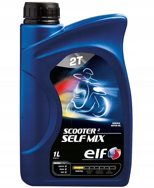 MINERAL ENGINE OIL ELF SCOOTER 2 SELF MIX SAE 30 1L