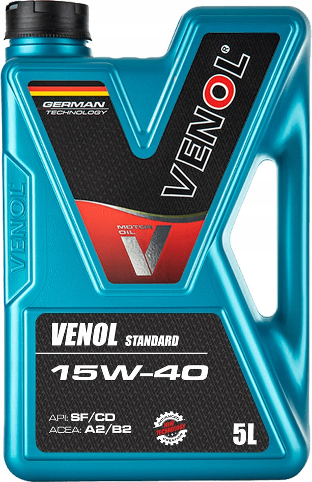 MINERAL ENGINE OIL VENOL STANDARD 15W40 SF CD 5L