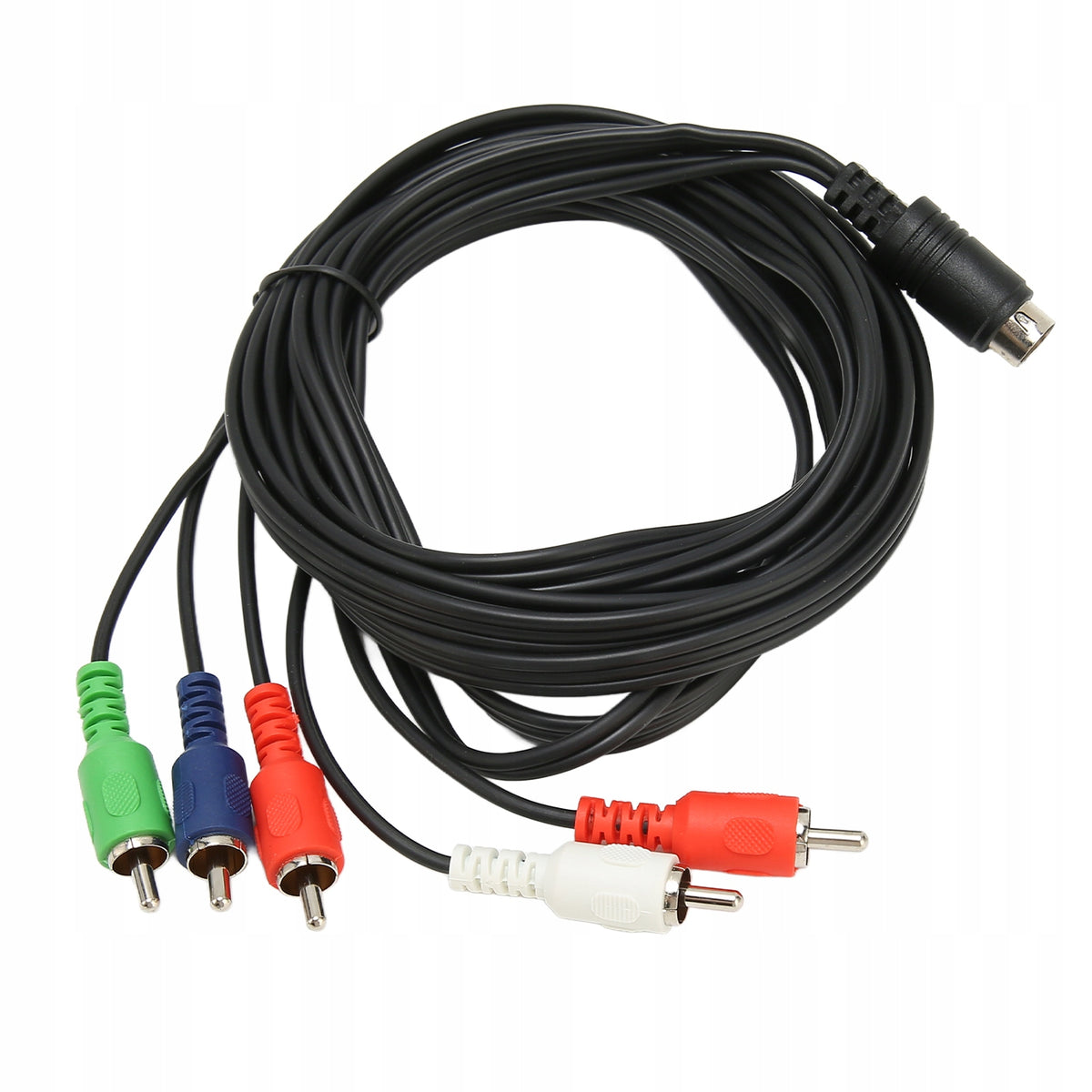 MINI 10-PIN AV DIN CABLE FOR REPLACEMENT 10-PIN DIN UP TO 5 RCA AV RI Manufacturer code AG241224046565