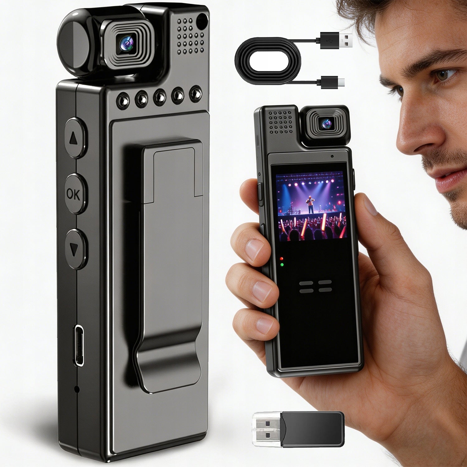 MINI 1080P SPORTS CAMERA WITH MOTION DETECTION AND INFRARED DURABLE