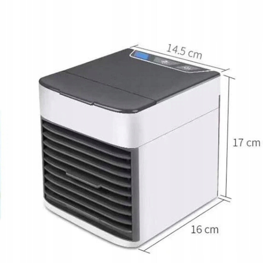 MINI AIR CONDITIONER USB COOLING HUMIDIFIER FAN 3IN1 500ML Model 781291314587