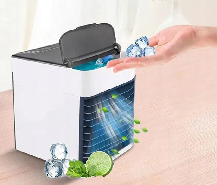 MINI AIR CONDITIONER USB COOLING HUMIDIFIER FAN 3IN1 500ML Power 10 W
