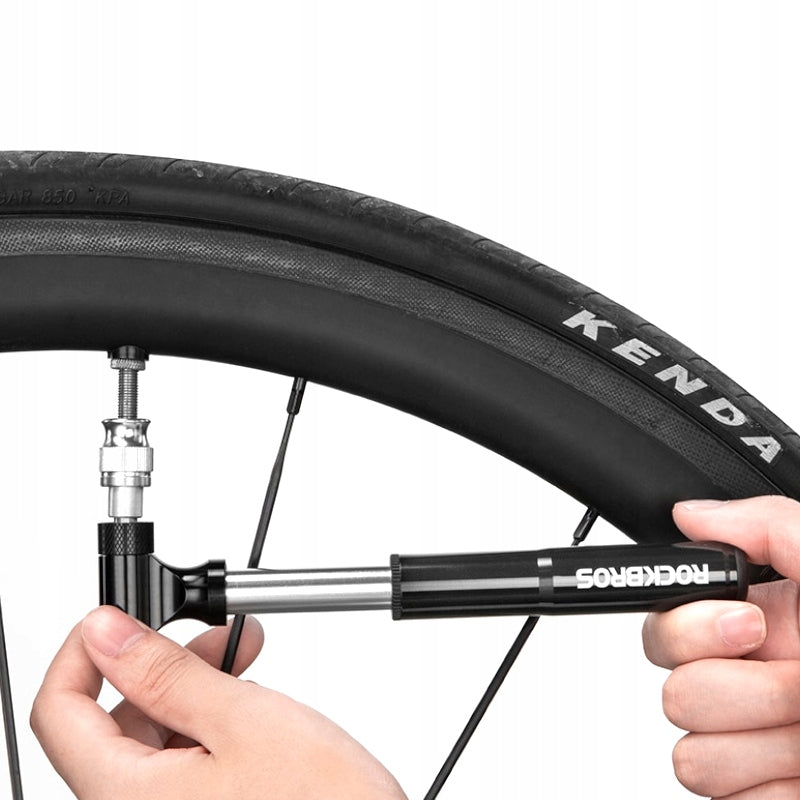 MINI ALUMINIUM BICYCLE PUMP FOR ROCKBROS FRAME Dominant material aluminum