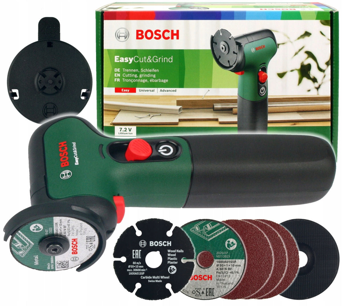 MINI ANGLE GRINDER EASYCUT&GRIND 7,2V BOSCH