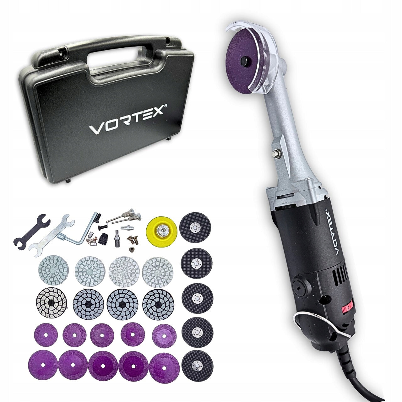 MINI ANGLE GRINDER NETWORK PRECISION POLISHER STRONG 450W LOTS OF EXTRAS