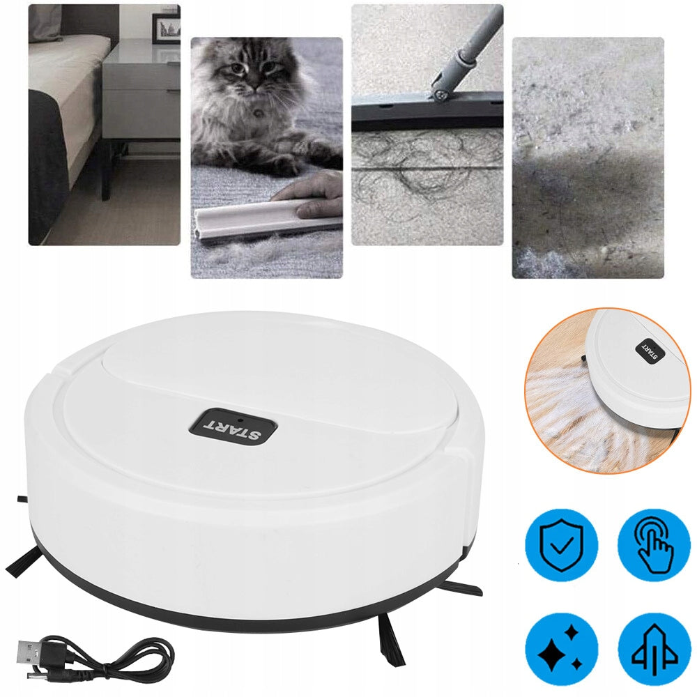 MINI AUTOMATIC ROBOT VACUUM CLEANER SWEEPING CORDLESS Brand no brand