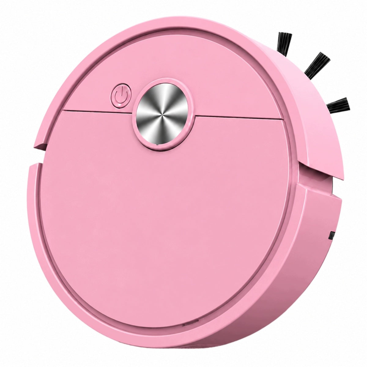 MINI AUTOMATIC USB ROBOT VACUUM CLEANER Dominant color pink