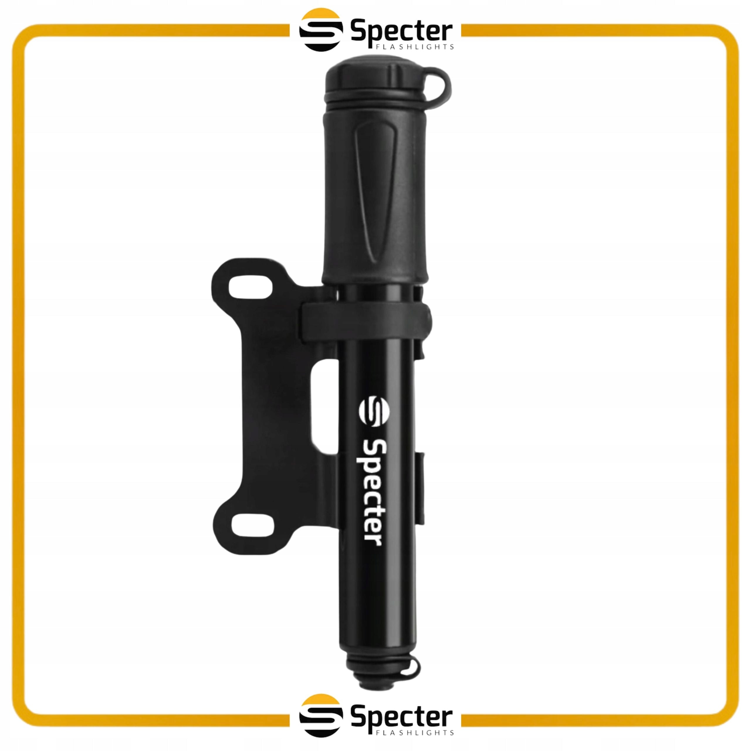 MINI Aluminum Handheld BICYCLE PUMP with SPECTER Presta Schrader Hose Packaging status original