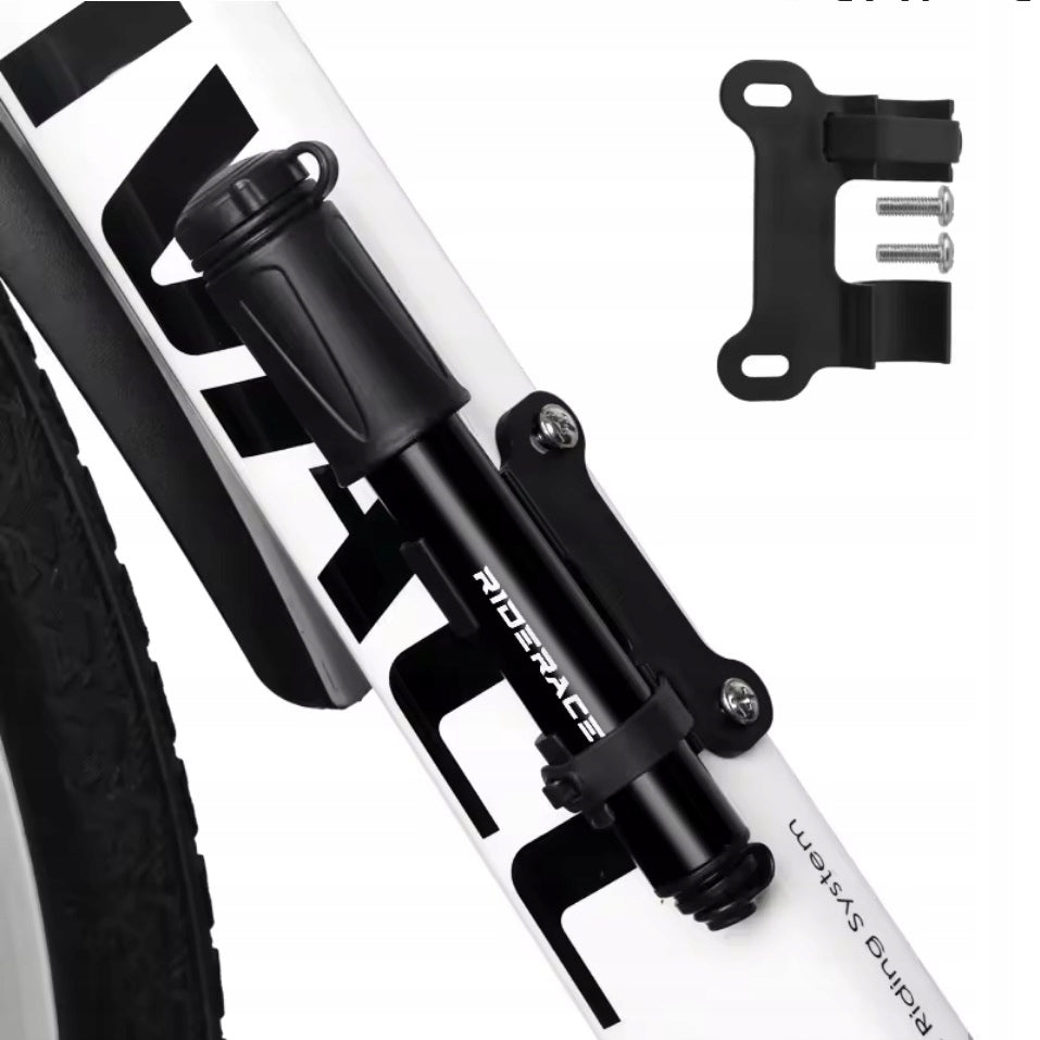 MINI BICYCLE PUMP COMPACT MANUAL WITH ALUMINIUM HANDLE 7 BAR FOR FRAME Packaging status original