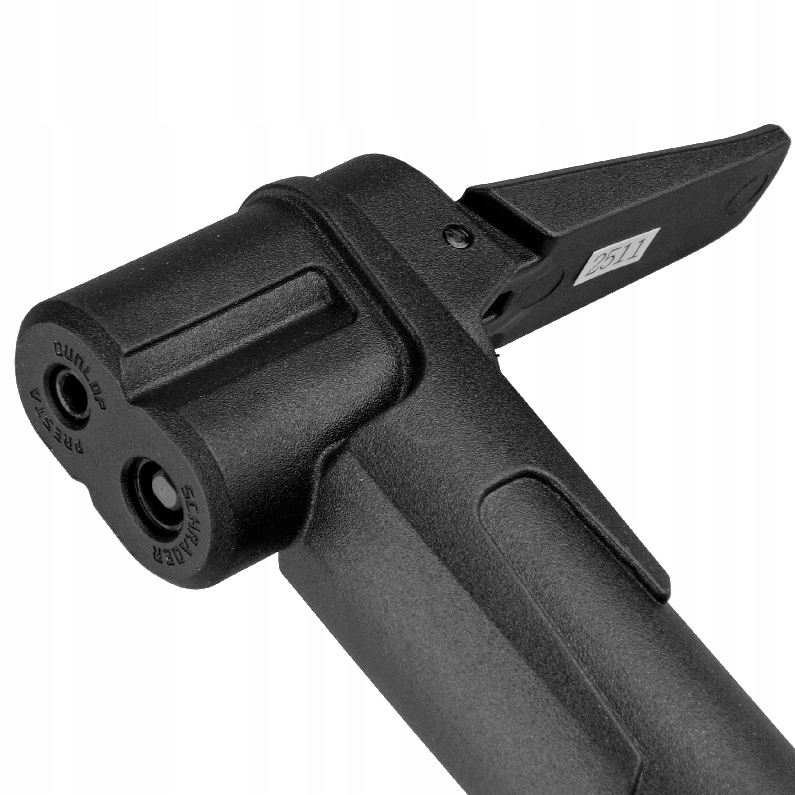 MINI BICYCLE PUMP QUBO POM001 MANUAL VALVES AV/FV/DV UP TO 5,5 BAR HANDLE Manufacturer code POM001