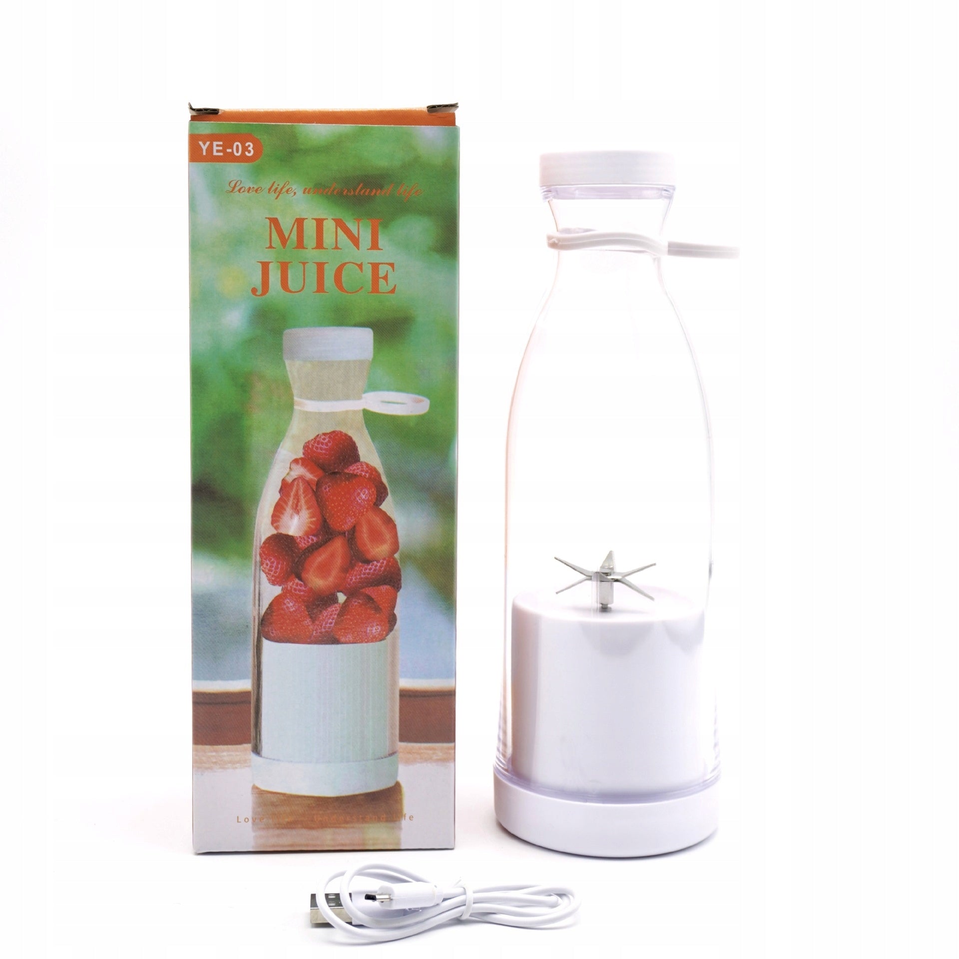 MINI BLENDER PORTABLE JUICER FRESH JUICE PINK Brand no brand