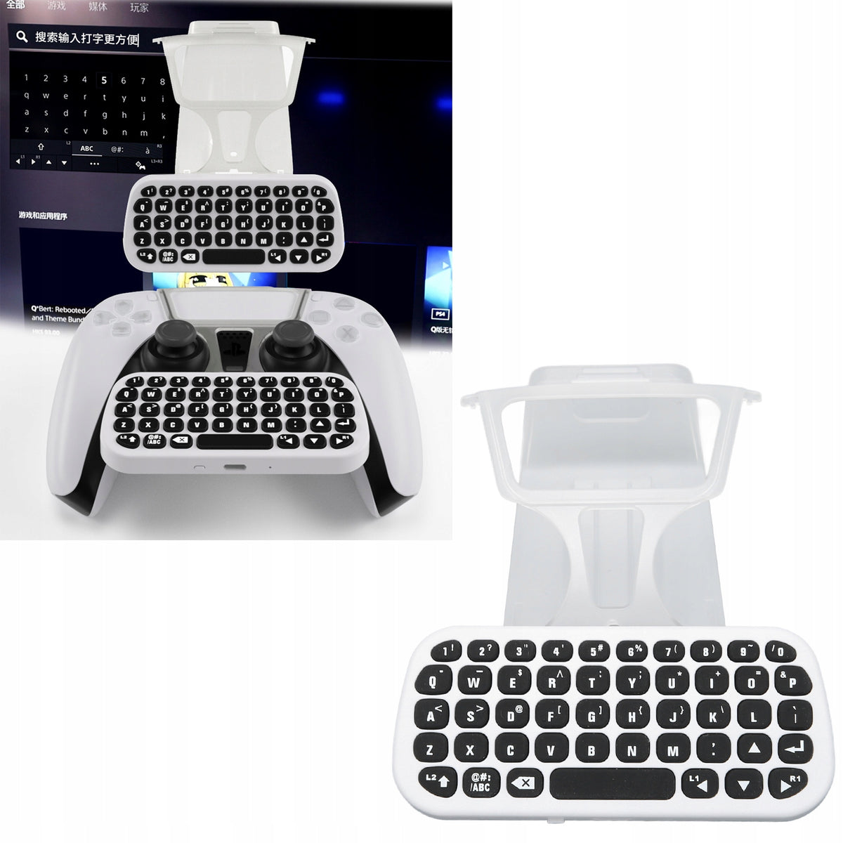 MINI BLUETOOTH WIRELESS KEYBOARD PAD FOR PS5 Packaging status original