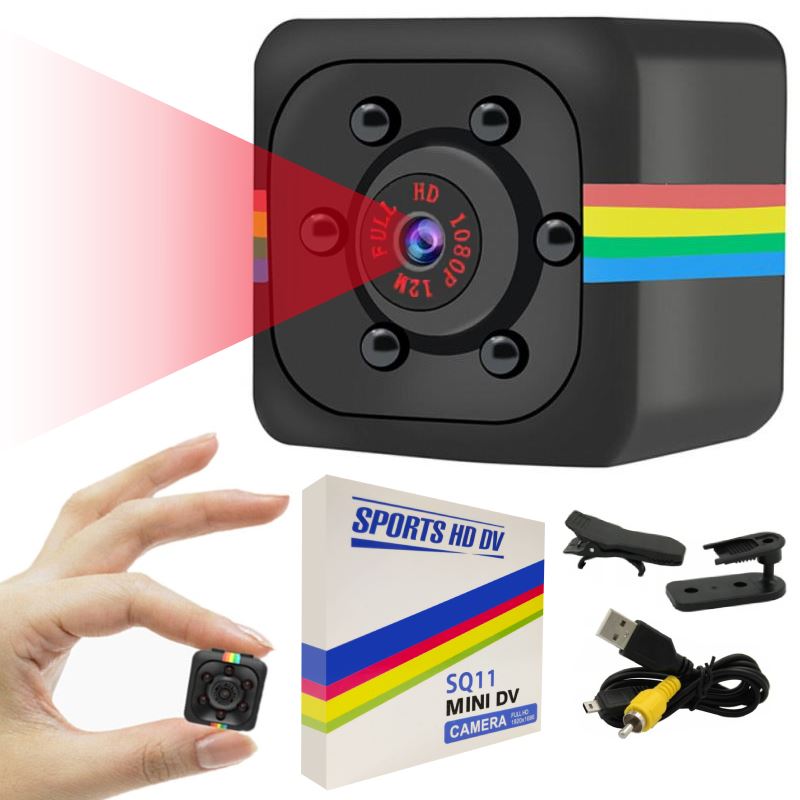 MINI CAMERA FULL HD SQ11 SPY MOTION DETECTION