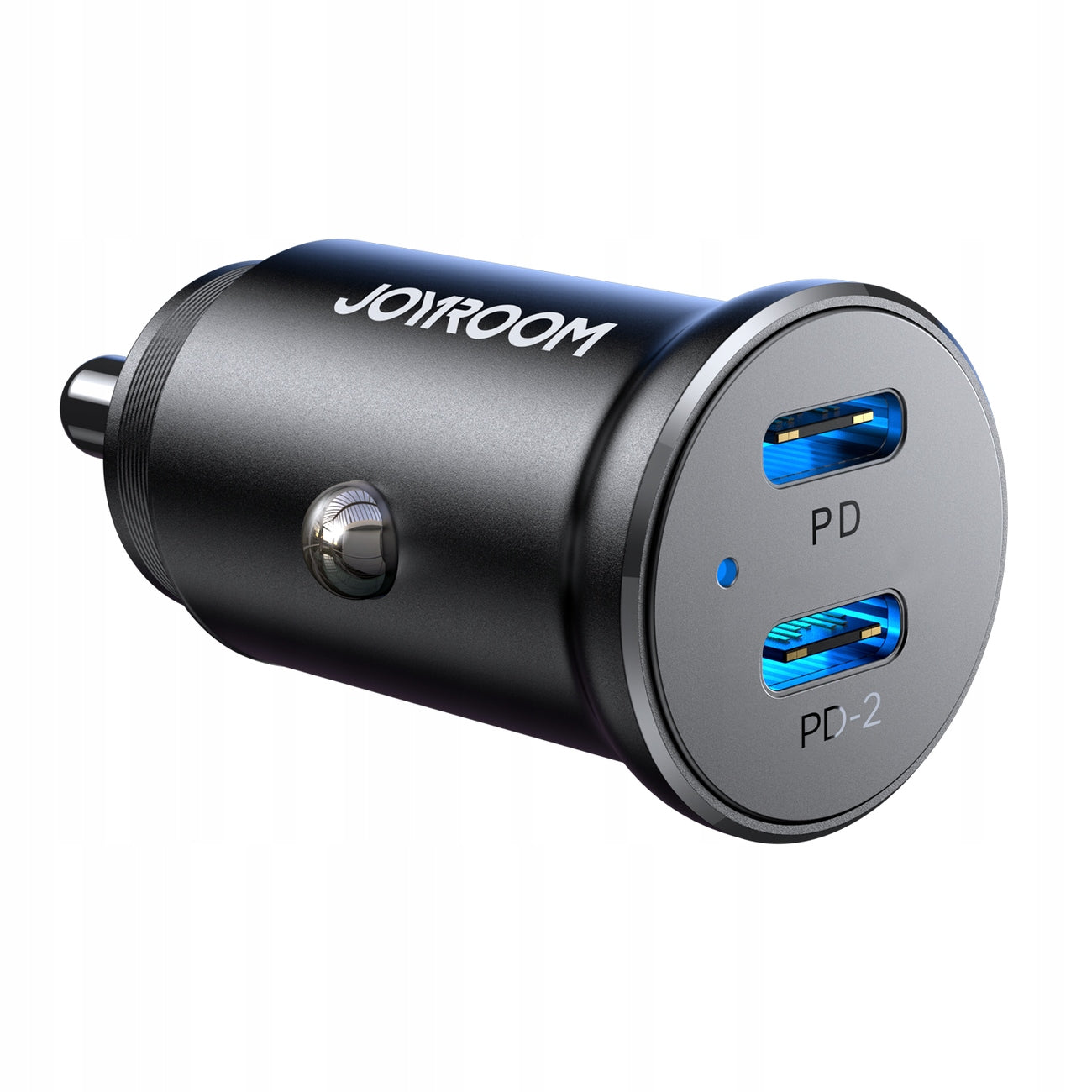 MINI CAR CHARGER 30W 2x USB-C PD ELEGANT METAL PD 3.0 QC 3.0 Packaging status original