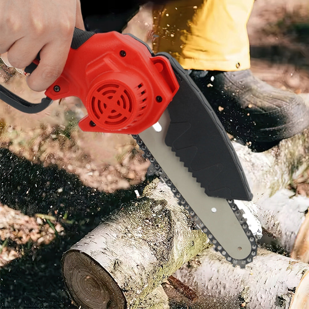 MINI CHAINSAW 6+4" CORDLESS 2xBRUSHLESS BRUSHLESS BRANCHES Brand no brand